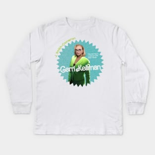 Gerri Kellman Barbie HBO Greta Gerwig Kids Long Sleeve T-Shirt